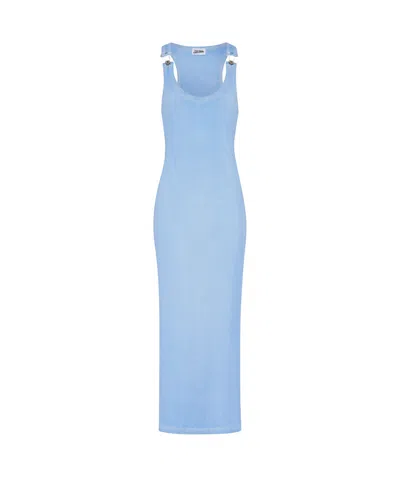 JEAN PAUL GAULTIER COTTON MAXI DRESS