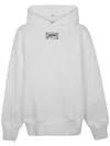 Jean Paul Gaultier Cotton Oversized Hoodie With Lace Label Transfer