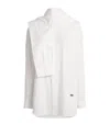 Jean Paul Gaultier Cotton Oversized Shirt In White
