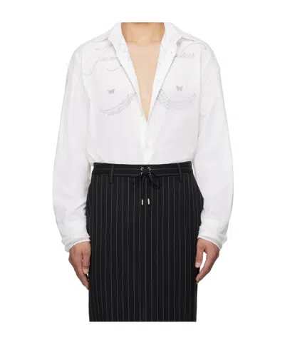 Jean Paul Gaultier Cotton Shirt In White