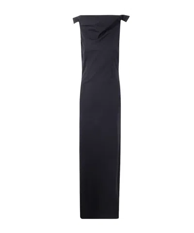 JEAN PAUL GAULTIER COWL-NECK BELTED DRESS