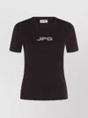 Jean Paul Gaultier Women Stretch Cotton T-shirt In Black