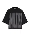Jean Paul Gaultier Crew Neck T-shirt In Black