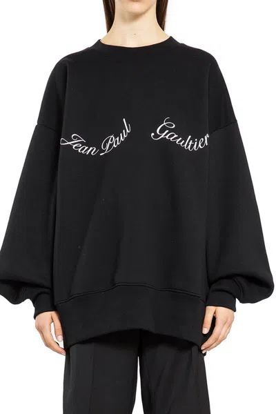 Jean Paul Gaultier Crewneck In Black