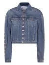 Jean Paul Gaultier Casual Jacket Collared Long Sleeves Chest Pockets In Blue
