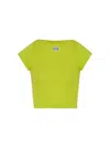Jean Paul Gaultier The Gaultier Short Sleeves T-shirt In Green