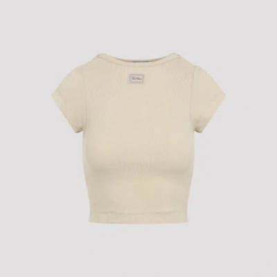 Jean Paul Gaultier Cropped T-shirt M In Neutral