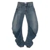 Jean Paul Gaultier Low-rise Jeans In Blue