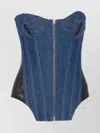 Jean Paul Gaultier Women Denim Bustier