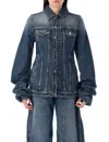 Jean Paul Gaultier Fitted Denim Jacket