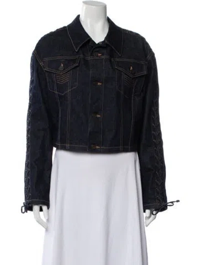 Pre-owned Jean Paul Gaultier Denim Jacket In Blue