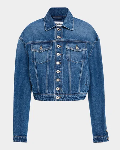 Jean Paul Gaultier Denim Jacket With Buttons Details