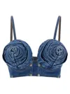 Jean Paul Gaultier Gathered Top With Strap Design And Structured Cups