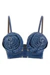 Jean Paul Gaultier Gathered Top With Strap Design And Structured Cups