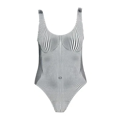 Jean Paul Gaultier Designer Swimsuit In Gray