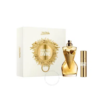 Jean Paul Gaultier Divine Eau De Perfume Spray 100ml Set 2 Pieces Christmas 2023 In White