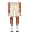 Jean Paul Gaultier Drawstring Shorts In Neutral