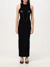 Jean Paul Gaultier Long Dress In Schwarz