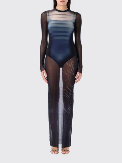 JEAN PAUL GAULTIER DRESS JEAN PAUL GAULTIER WOMAN COLOR MULTICOLOR,G64067005