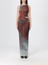 Jean Paul Gaultier Dress  Woman Color Multicolor In Red