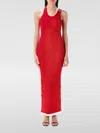 Jean Paul Gaultier Cotton Ribbed Double Layer Dress