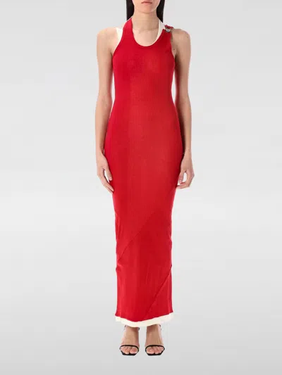 JEAN PAUL GAULTIER DRESS JEAN PAUL GAULTIER WOMAN COLOR RED,G96500014
