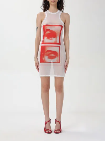 Jean Paul Gaultier Dress  Woman Color White In 白色