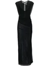 Jean Paul Gaultier Open Back Sleeveless Mini Dress In Black