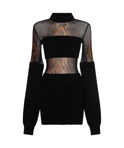JEAN PAUL GAULTIER JEAN PAUL GAULTIER DRESSES BLACK