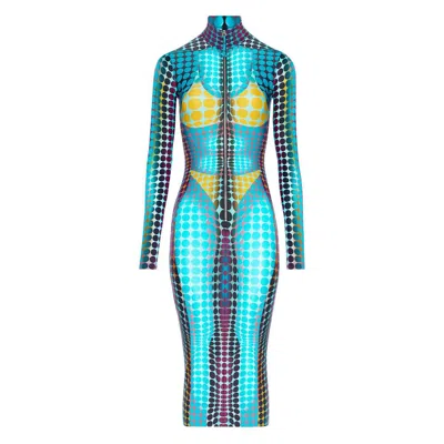 Jean Paul Gaultier Blue Dresses Women