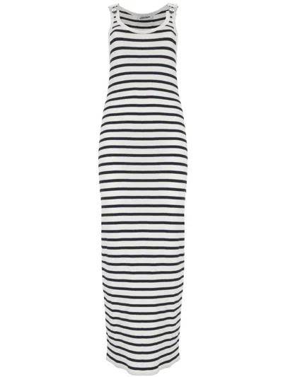 Jean Paul Gaultier Dresses In Navy White