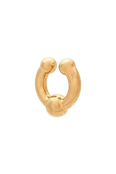 Jean Paul Gaultier Ear Cuff In Gold