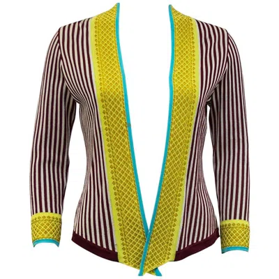 Pre-owned Jean Paul Gaultier Early 2000s  Short Open Cardigan In Brown