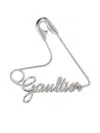 Jean Paul Gaultier Gaultier Safety-pin Brooch In Metallic