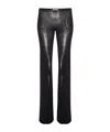 Jean Paul Gaultier Elastic Waist Casual Pants In Black