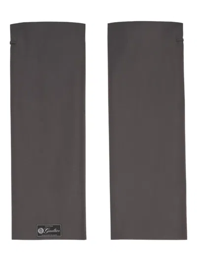 Jean Paul Gaultier Elasticated-floating Gaiters In Gray