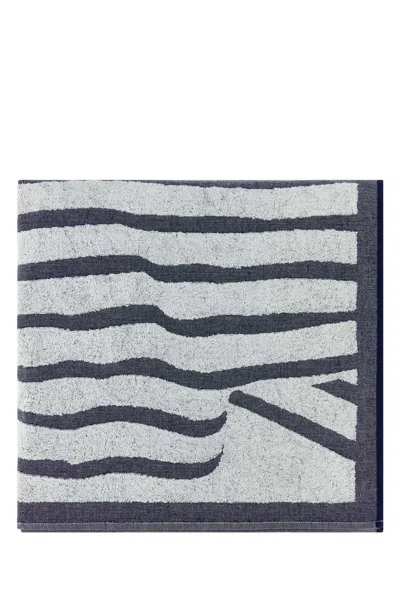 Jean Paul Gaultier Embroidered Terry Fabric Beach Towel