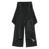 Jean Paul Gaultier Fabric Pants In Black