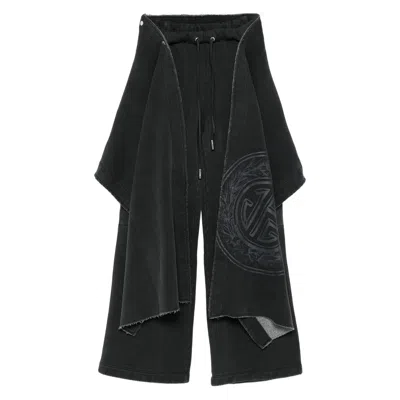 Jean Paul Gaultier Fabric Pants In Black
