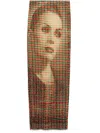 Jean Paul Gaultier Face-print Skirt In Neutrals