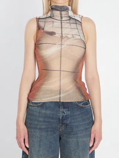 JEAN PAUL GAULTIER FIRE TANK TOP