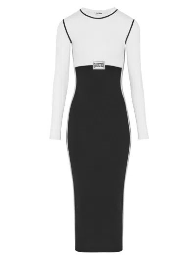 Jean Paul Gaultier The Gaultier Long Sleeves Dress In White