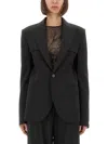 Jean Paul Gaultier Fitted Tailored Jacket