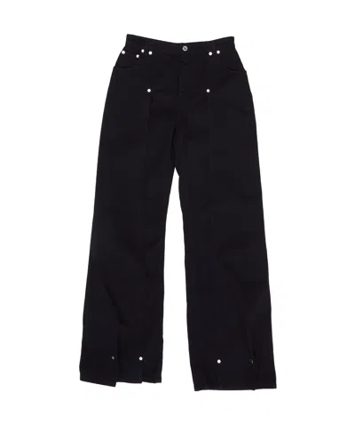 Jean Paul Gaultier Five-pocket Jeans In Black