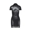 Jean Paul Gaultier Soft Goat Girlfriend Cashmere Turtle-neck Jumper In Black