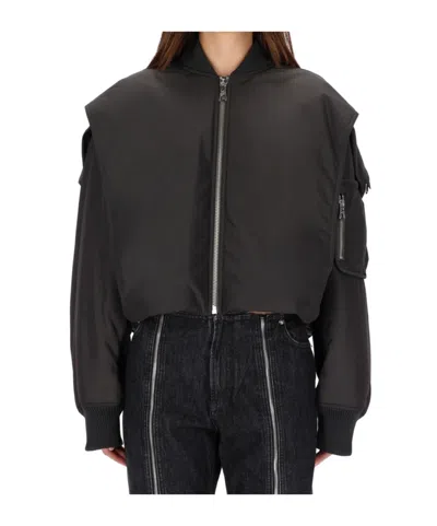 JEAN PAUL GAULTIER JEAN PAUL GAULTIER HOODED BOMBER JACKET