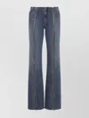 Jean Paul Gaultier Front Zip Trousers Featuring Pockets In Blue