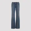 Jean Paul Gaultier Front Zip Trousers Featuring Pockets In Blue