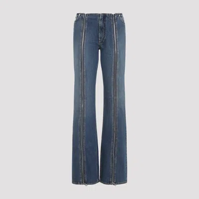 JEAN PAUL GAULTIER FRONT ZIPPED JEANS