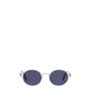 Jean Paul Gaultier Full Frame Sunglasses In Gray